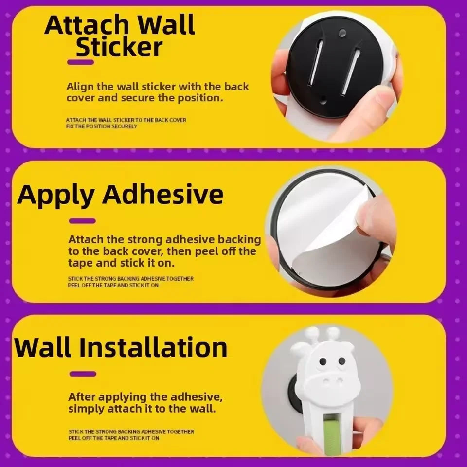MirthPaw Interactive Door-Mounted Automatic Cat Toy – Hands-Free Moving String Exercise Toy for Bored Indoor Cats