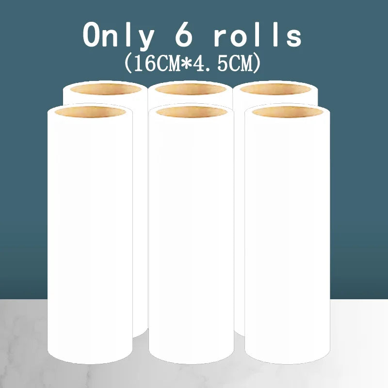 MirthPaw™ Extra Large Pet Hair Lint Roller - 16cm Sticky Remover for Furniture, Bedding & Clothes