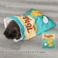 MirthPaw™ Interactive Crinkle Cat Tunnel – Fun Food Series