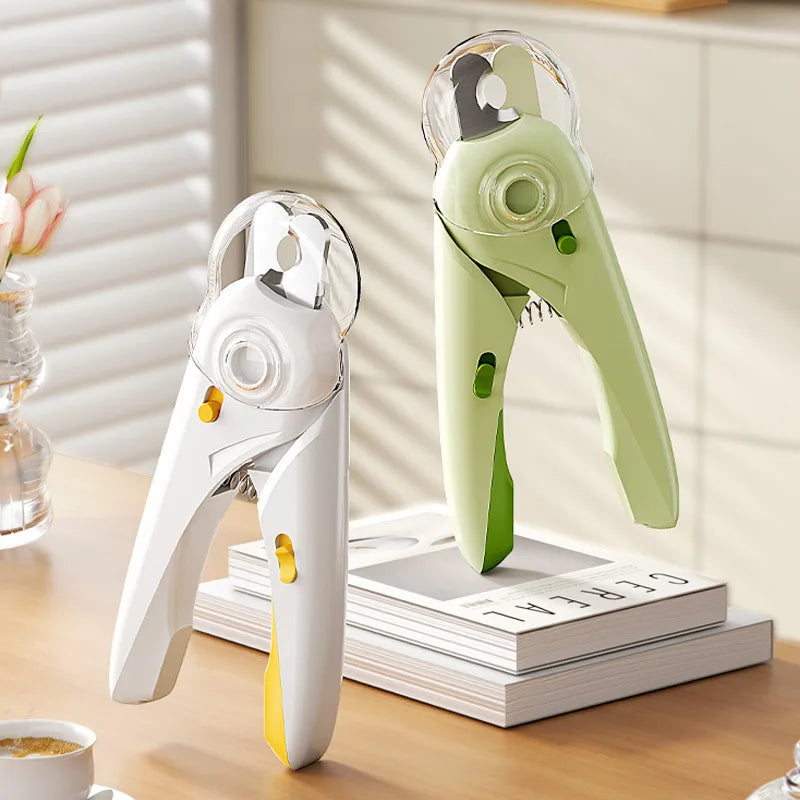 Cat Nail Scissors Cat Scissors Dog Pet Knives Rabbit Puppy LED Light Scissors Small Dog Supplies