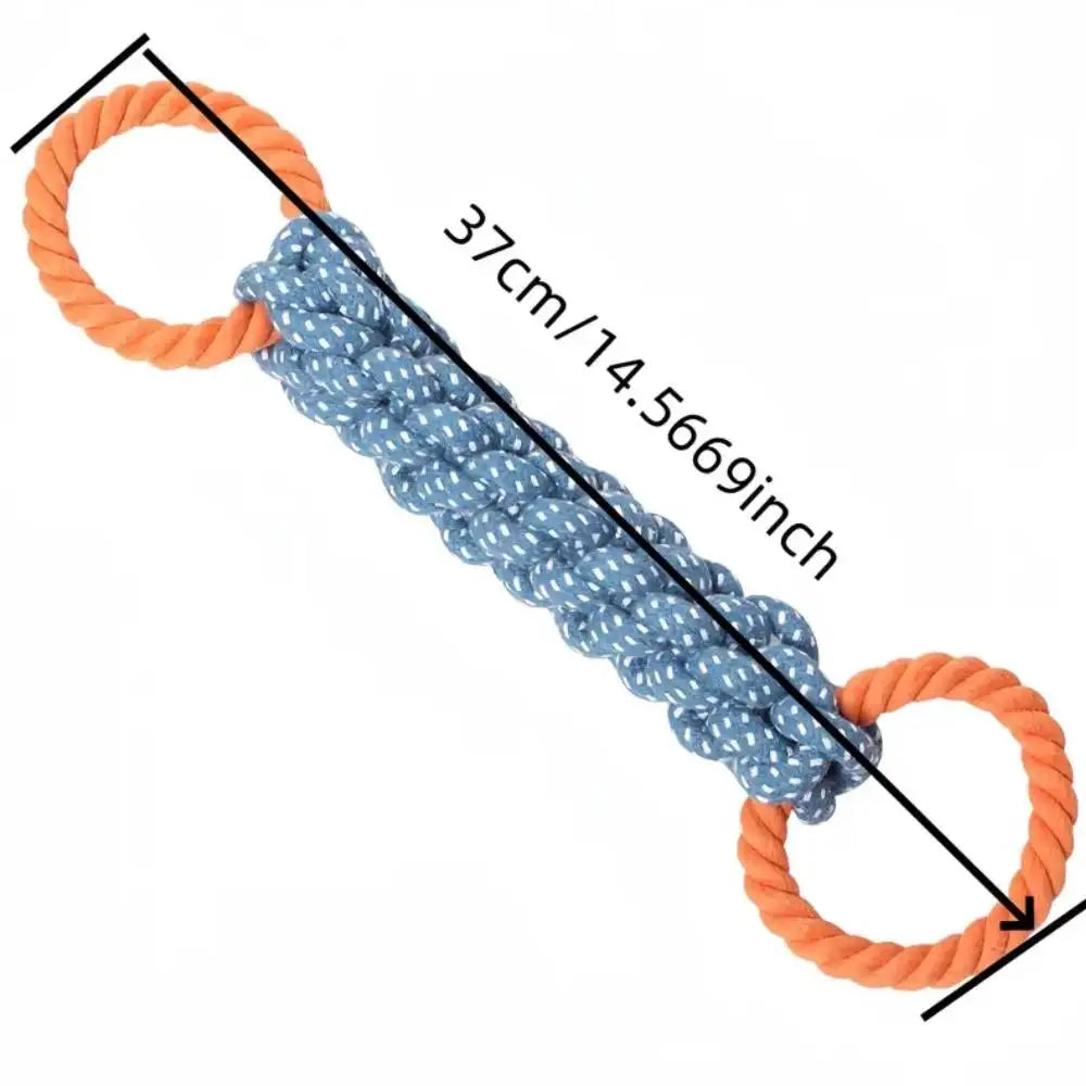 Pet Chew Tug Toys Interactive Dog Rope Toys for Medium Large Dogs Indestructible Giant Safe Teeth Cleaning Out Door Training