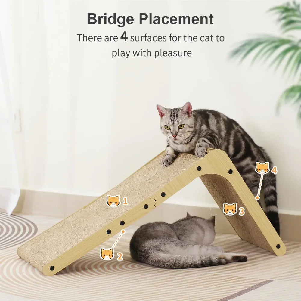 MirthPaw L-Shaped Vertical Cat Scratching Board – Wear-Resistant Cardboard Cat Scratcher & Wall Furniture ProtectorMirthPaw L-Shaped Vertical Cat Scratching Board – Wear-Resistant Cardboard Cat Scratcher & Wall Furniture Protector