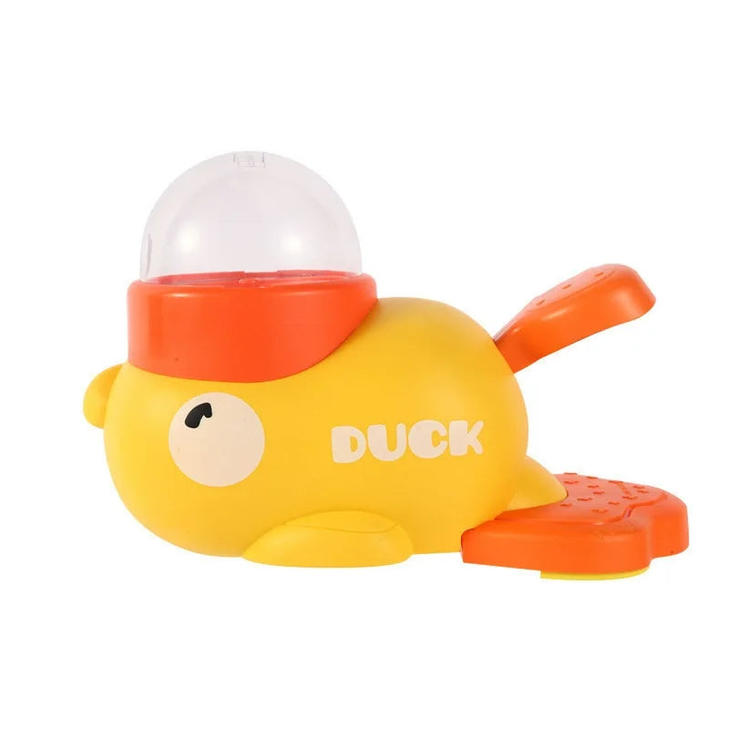 MirthPaw Interactive Duck Cat IQ Puzzle Toy – Automatic Treat Launcher & Puzzle Feeder