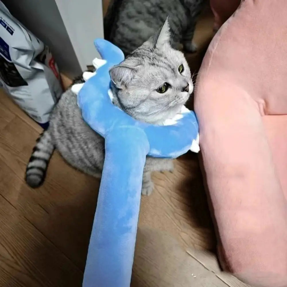 MirthPaw™ 28" Interactive Cat Teaser Wand – Flexible Fork-Shaped Play Toy for Indoor Cats