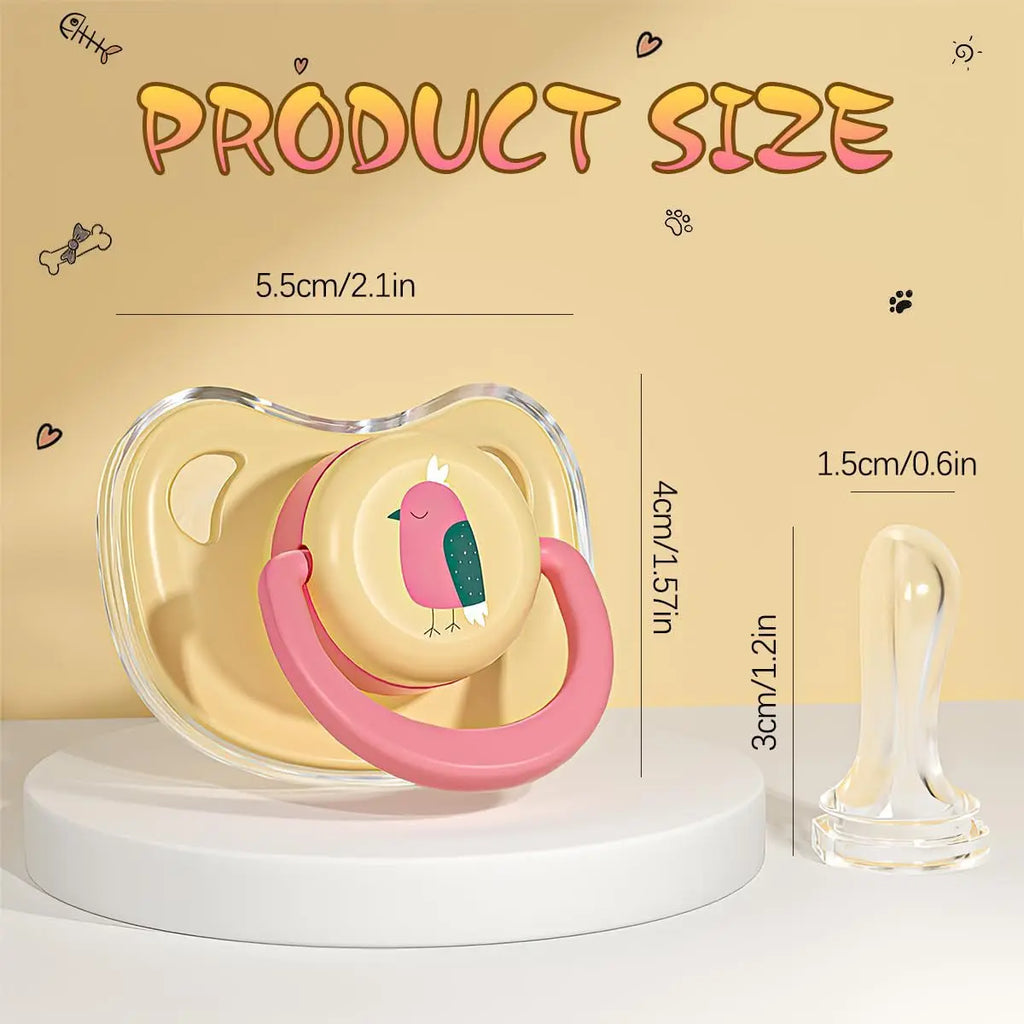 Dog Toy Soothing Pacifier Puppy TeethingToy To Relieve BoredomCorgi-shaped Synthetic Pacifier For Puppies Safe Silicone Material