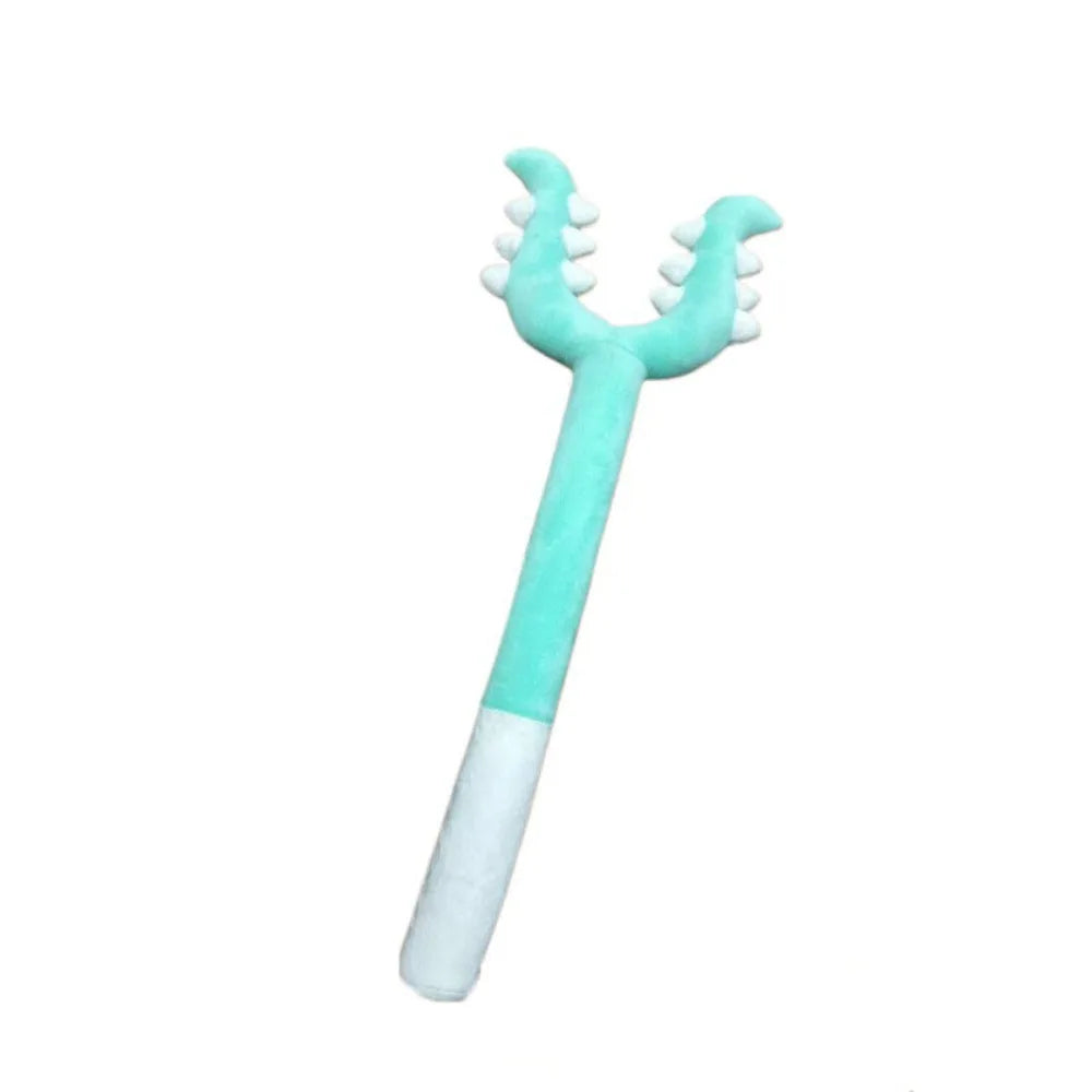 MirthPaw™ 28" Interactive Cat Teaser Wand – Flexible Fork-Shaped Play Toy for Indoor Cats