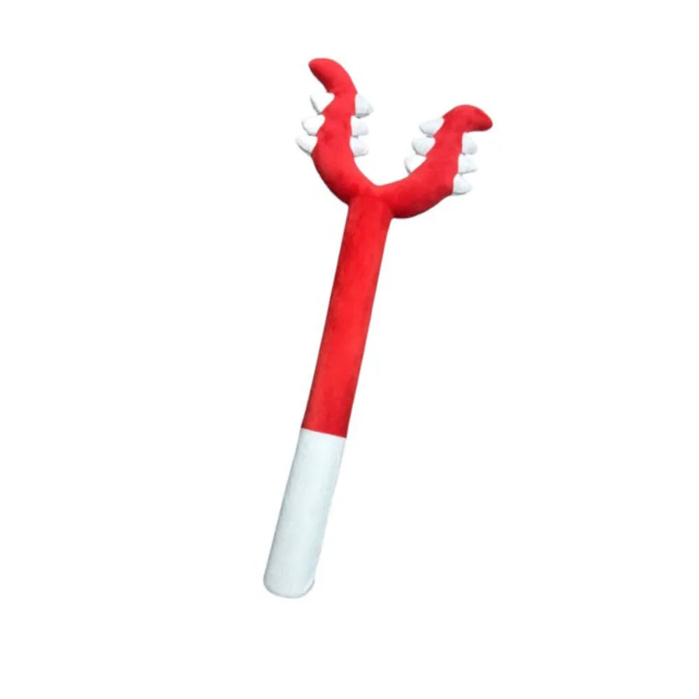 MirthPaw™ 28" Interactive Cat Teaser Wand – Flexible Fork-Shaped Play Toy for Indoor Cats