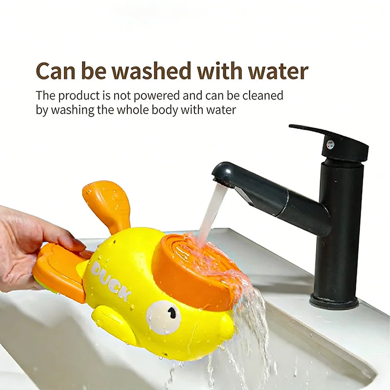 MirthPaw Interactive Duck Cat IQ Puzzle Toy – Automatic Treat Launcher & Puzzle Feeder